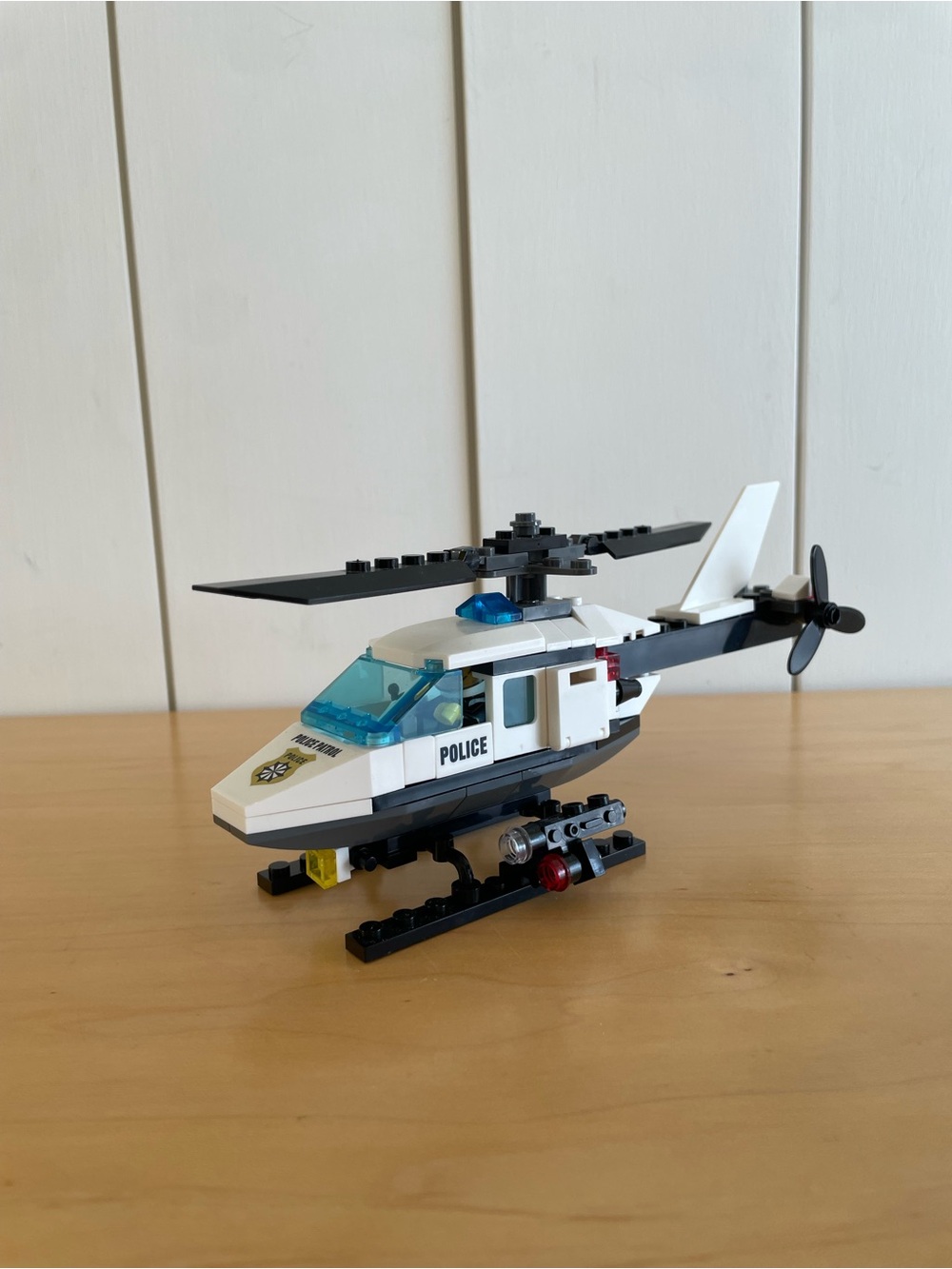 Kazi Police Helicopter Building Set